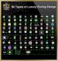 84 Arten von Luxus-Pflasterung