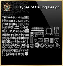 500 Types of Ceiling Design