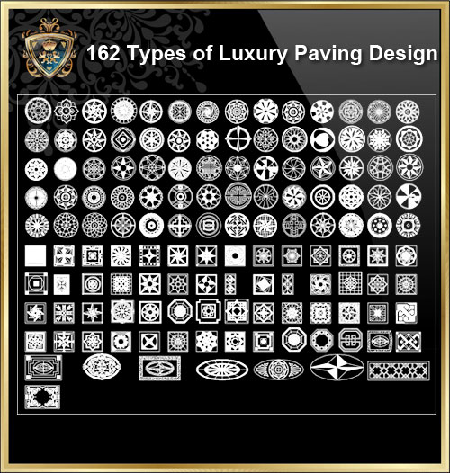【162 Types of Luxury Paving Design】