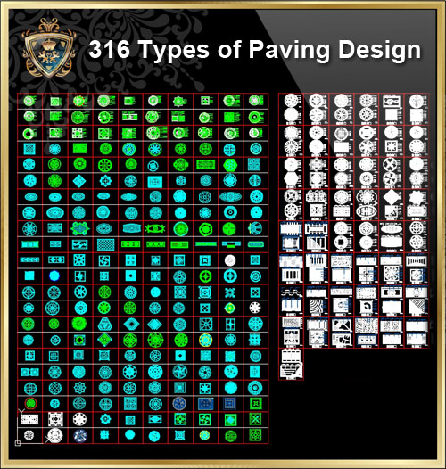 【316 Types of Luxury Paving Design】